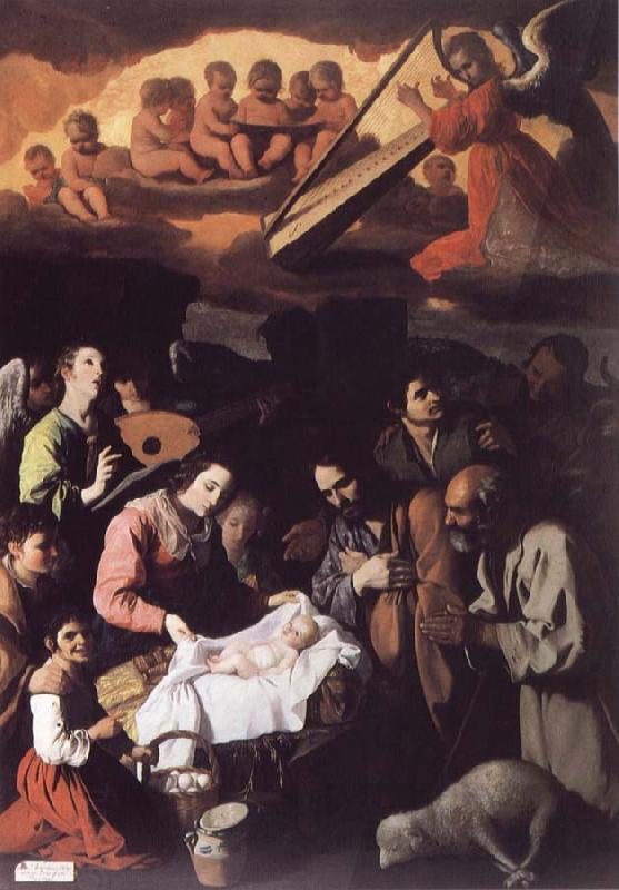 Francisco de Zurbaran The Adoration of the Shepherds oil painting picture
